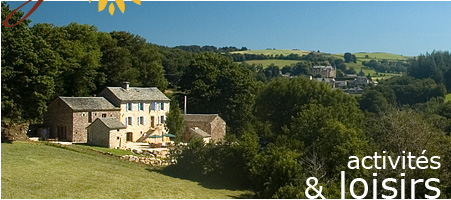 Vue sur le domaine et le château de Vezins