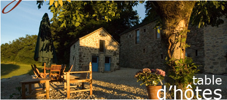 Cours extérieure avec son salon de jardin