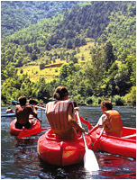 Canoë dans les Gorges du Tarn